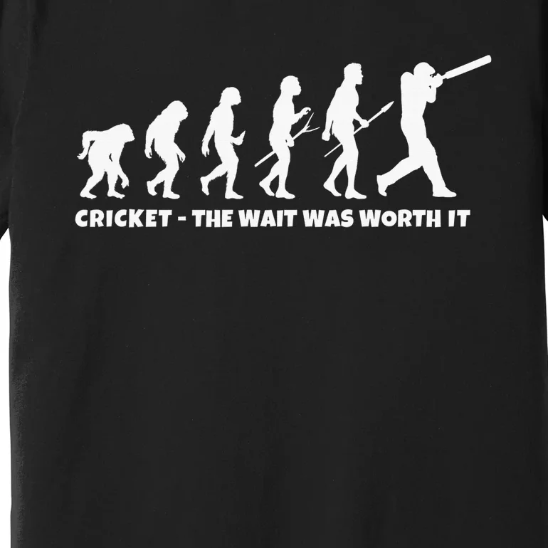 India Cricket Player Evolution India Cricket Team Premium T-Shirt