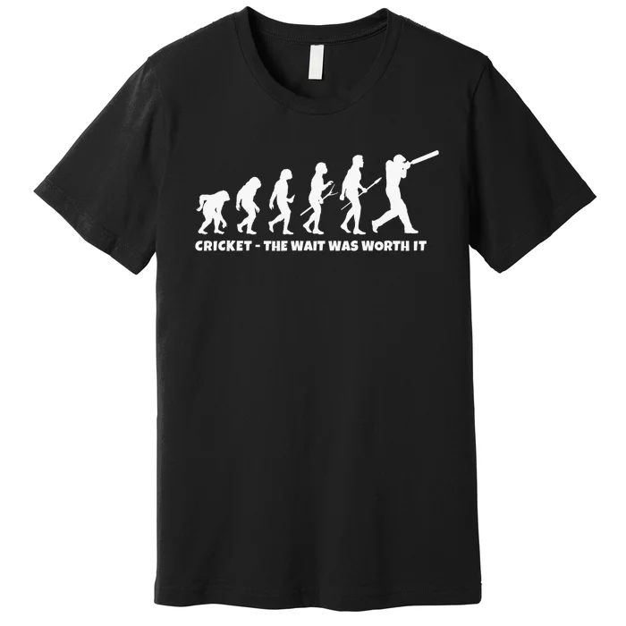 India Cricket Player Evolution India Cricket Team Premium T-Shirt