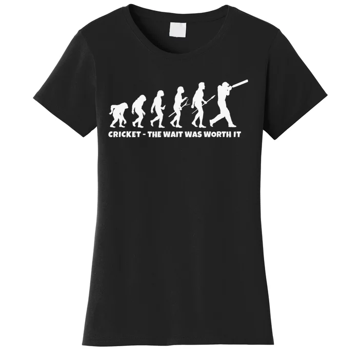 India Cricket Player Evolution India Cricket Team Women's T-Shirt