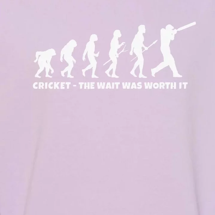 India Cricket Player Evolution India Cricket Team Garment-Dyed Sweatshirt