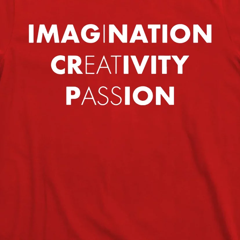 Imagination Creativity Passion I Eat Ass T-Shirt