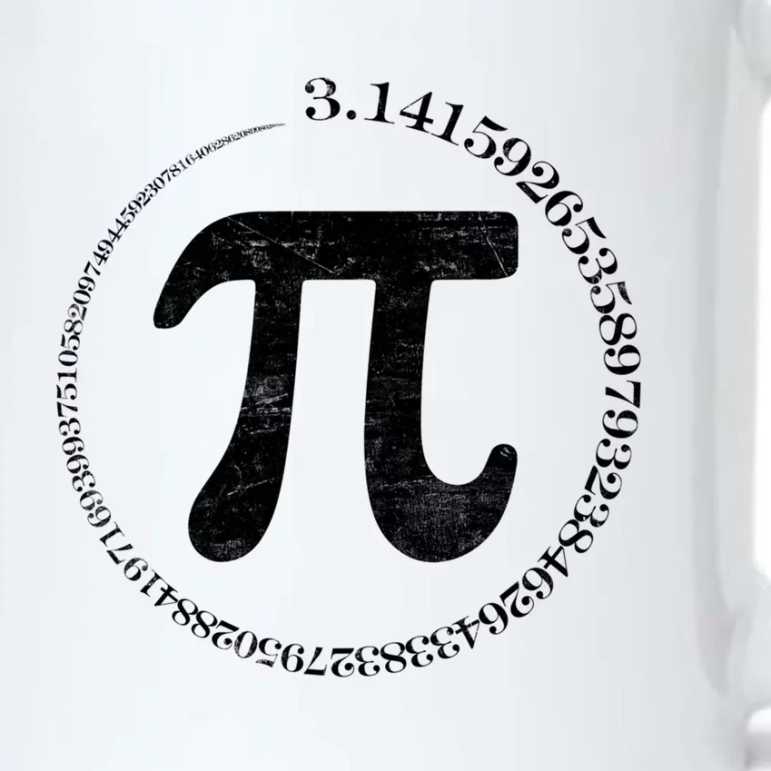 Infinite Circle Pi Math Lover Design For Pi Day Cool Gift Black Color Changing Mug