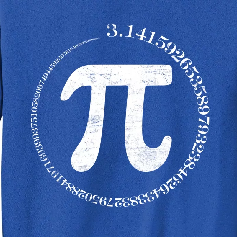 Infinite Circle Pi Math Lover Design For Pi Day Cool Gift Sweatshirt