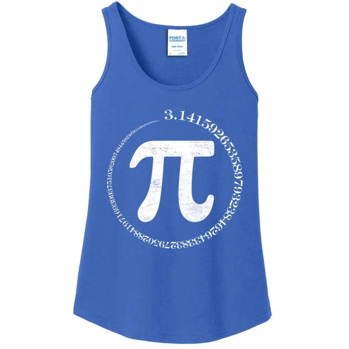 Infinite Circle Pi Math Lover Design For Pi Day Cool Gift Ladies Essential Tank