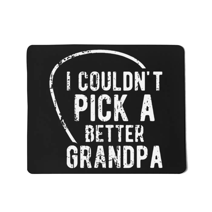 I couldn't pick a better grandpa funny guitarist Mousepad