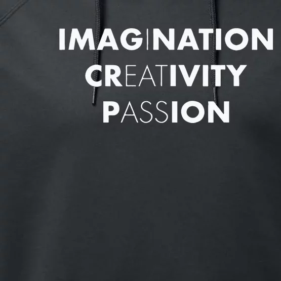 Imagination Creativity Passion I Eat Ass Funny Adult Pun Performance Fleece Hoodie