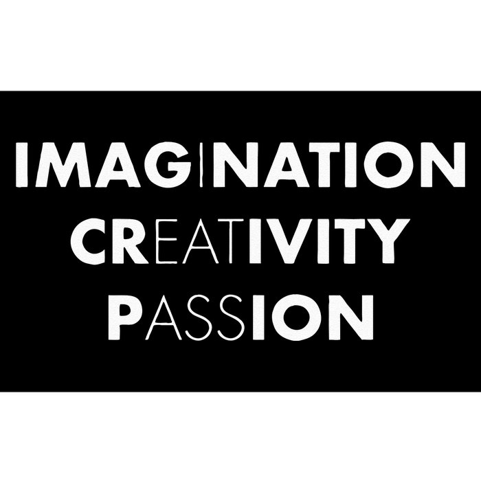 Imagination Creativity Passion I Eat Ass Funny Adult Pun Bumper Sticker