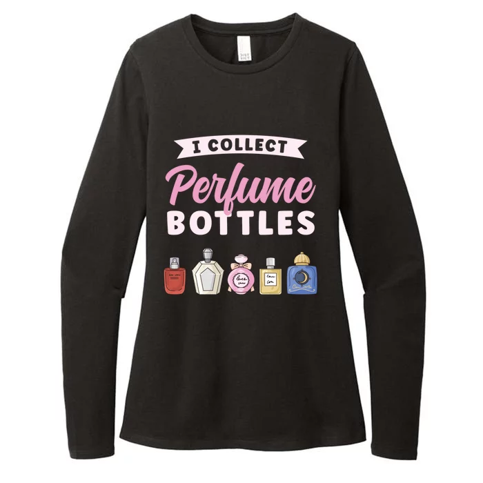 I Collect Perfume Bottles Aromatic Perfume Cute Gift Womens CVC Long Sleeve Shirt