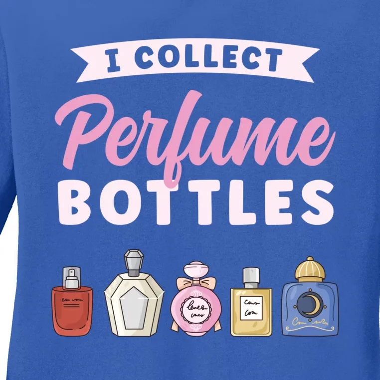 I Collect Perfume Bottles Aromatic Perfume Cute Gift Ladies Long Sleeve Shirt