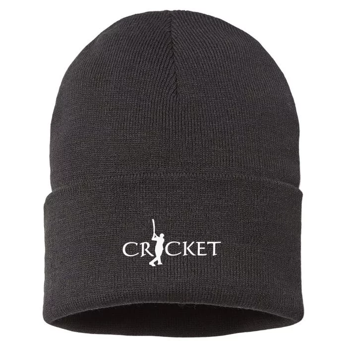 Indian Cricket Player Team Cricket Fans India Cricket Sustainable Knit Beanie