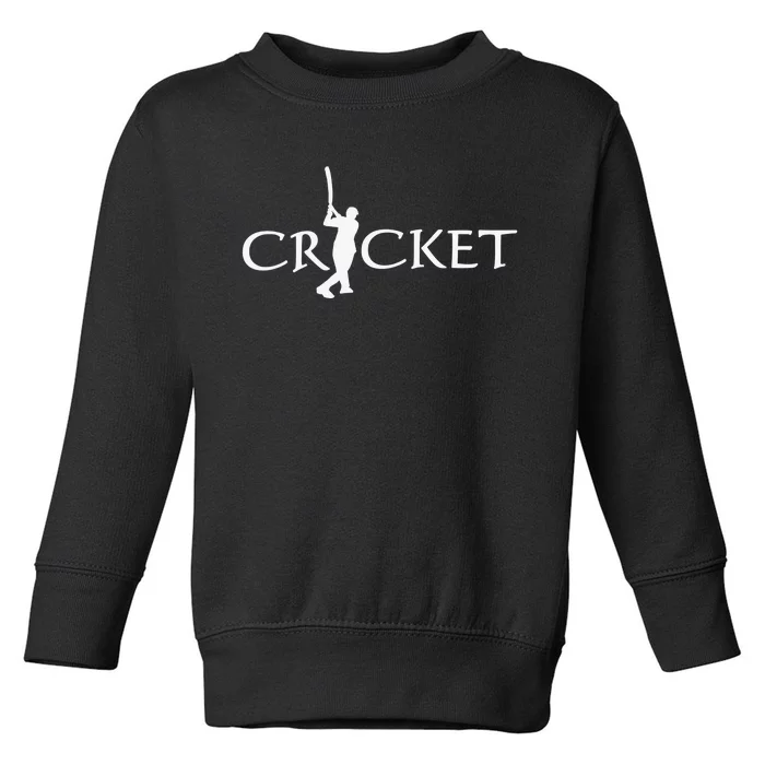 Indian Cricket Player Team Cricket Fans India Cricket Toddler Sweatshirt