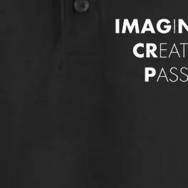 Imagination Creativity Passion I Eat Ass Funny Adult Pun Dry Zone Grid Performance Polo