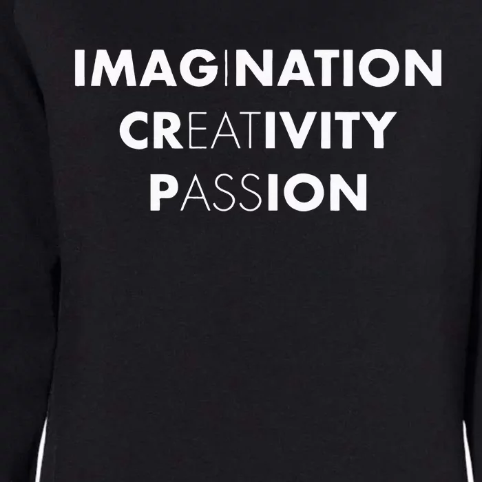 Imagination Creativity Passion I Eat Ass Funny Adult Pun Womens California Wash Sweatshirt