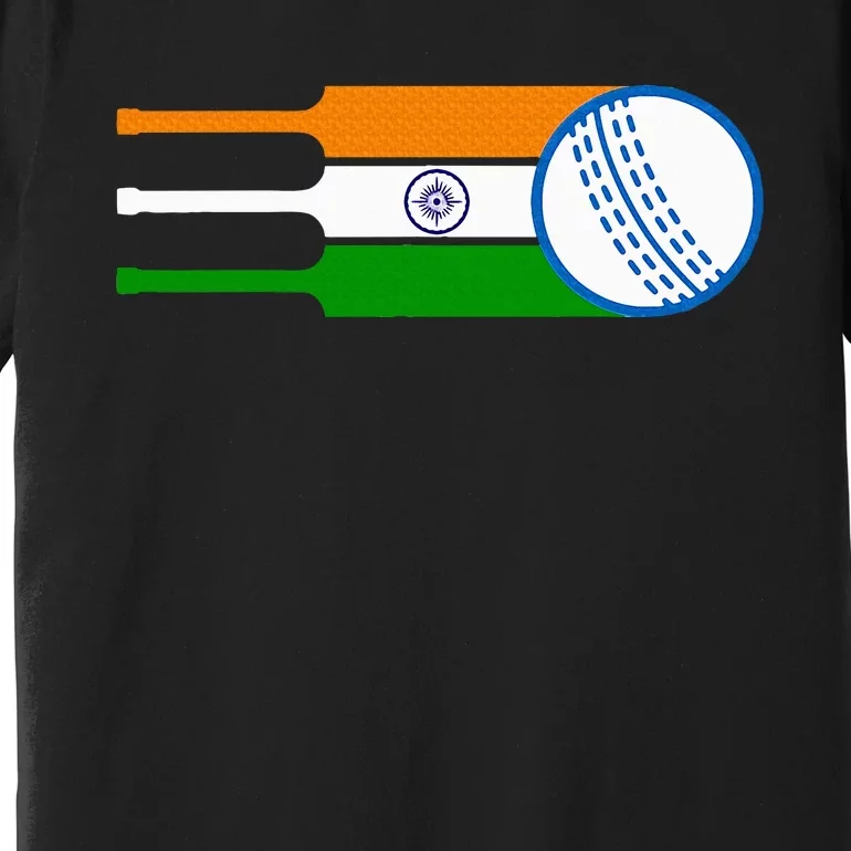 Indian Cricket Player Team Cricket Fans India Cricket Premium T-Shirt