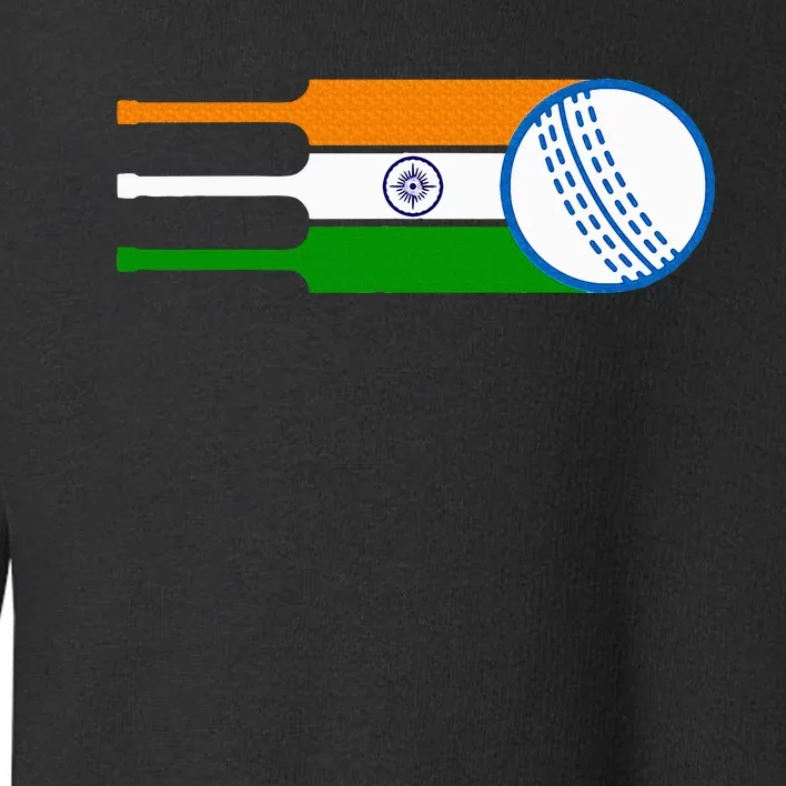 Indian Cricket Player Team Cricket Fans India Cricket Toddler Sweatshirt