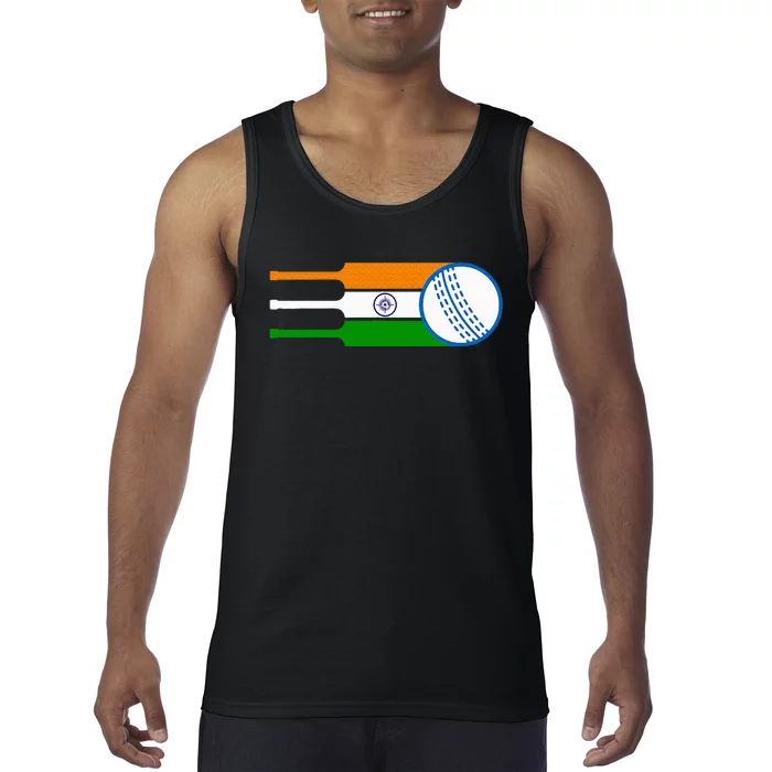 Indian Cricket Player Team Cricket Fans India Cricket Tank Top