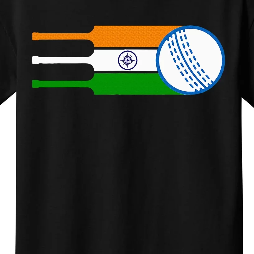 Indian Cricket Player Team Cricket Fans India Cricket Kids T-Shirt