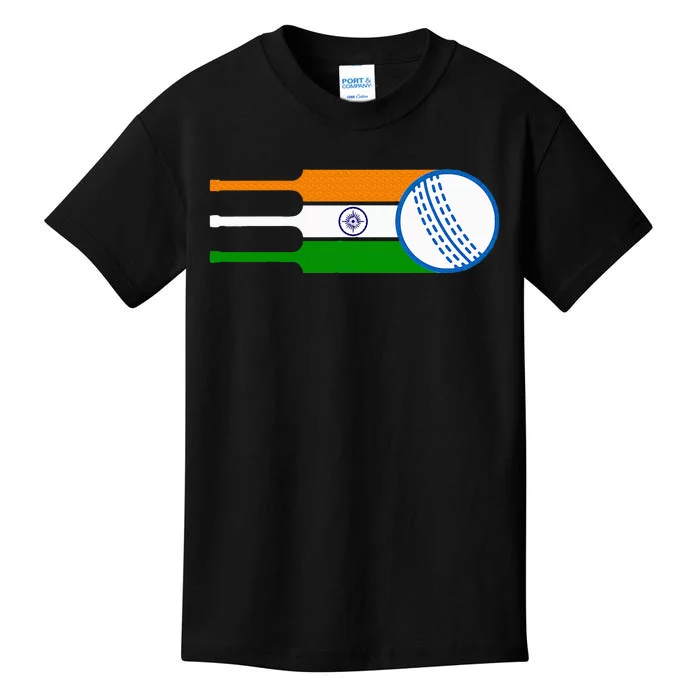 Indian Cricket Player Team Cricket Fans India Cricket Kids T-Shirt