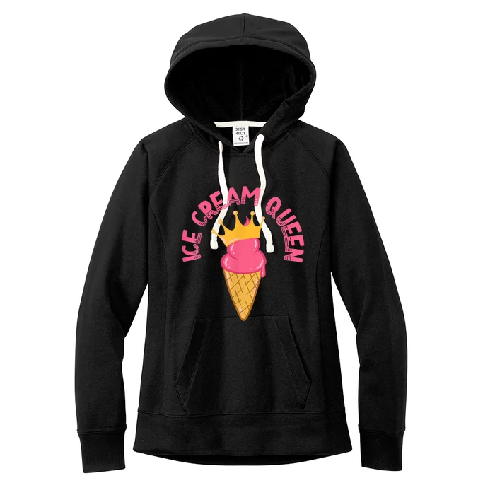 Ice Cream Queen Women's Fleece Hoodie