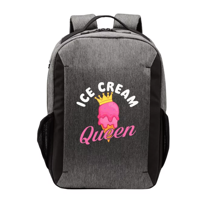 Ice Cream Queen Ice Cream Lover Gelato Sweet Tooth Vector Backpack