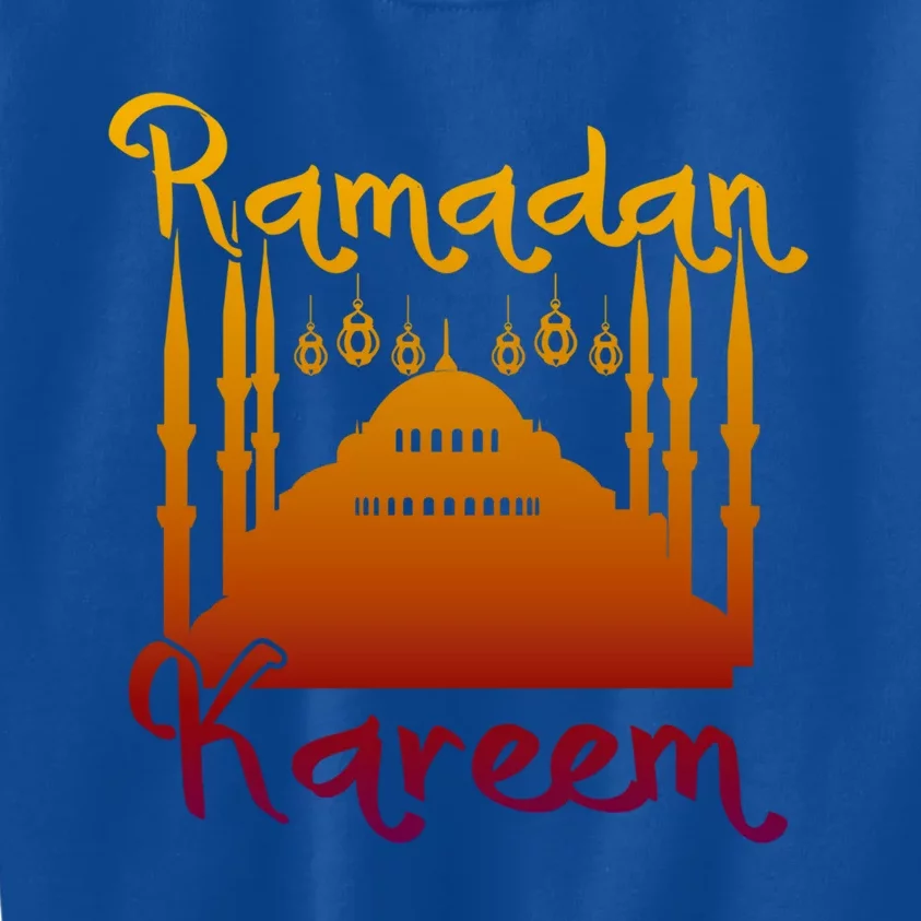 Islamic Celebration Ramadan Kareem Islam Arabic Ramadan Gift Kids Sweatshirt