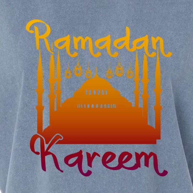 Islamic Celebration Ramadan Kareem Islam Arabic Ramadan Gift Garment-Dyed Women's Muscle Tee