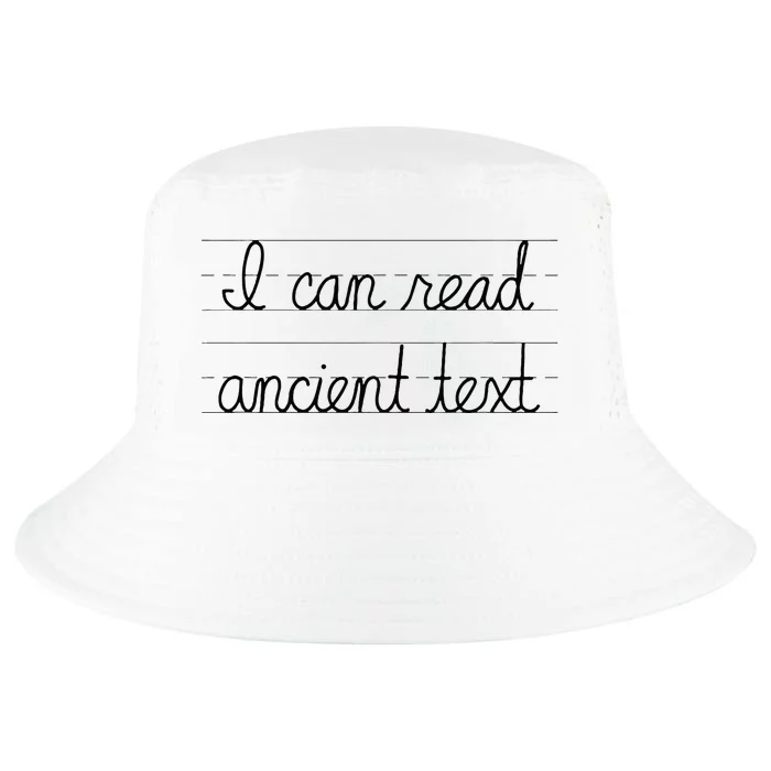 I Can Read Ancient Text Cool Comfort Performance Bucket Hat