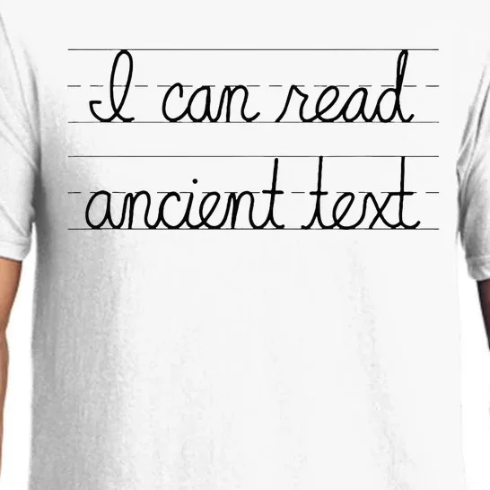 I Can Read Ancient Text Pajama Set