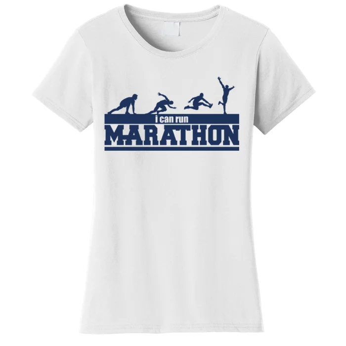 I Can Run Marathon Women's T-Shirt