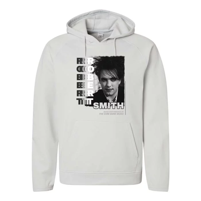 Indie Concert Robert Smith Performance Fleece Hoodie