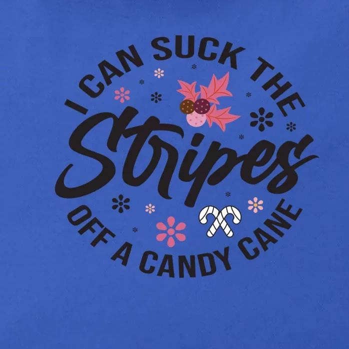 I Can Suck The Stripes Of A Candy Cane Christmas Holiday Gift Zip Tote Bag