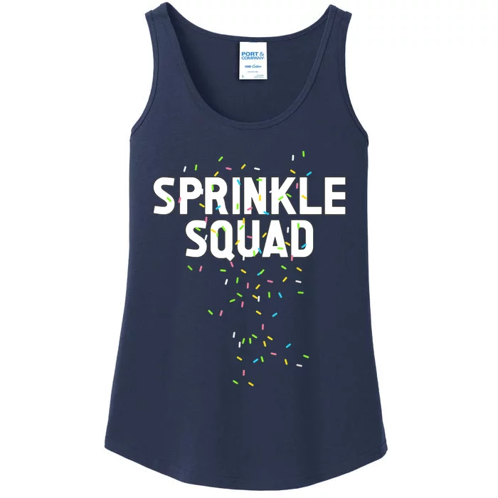 Ice Cream Sprinkle Clothing - Sprinkle Squad Ladies Essential Tank