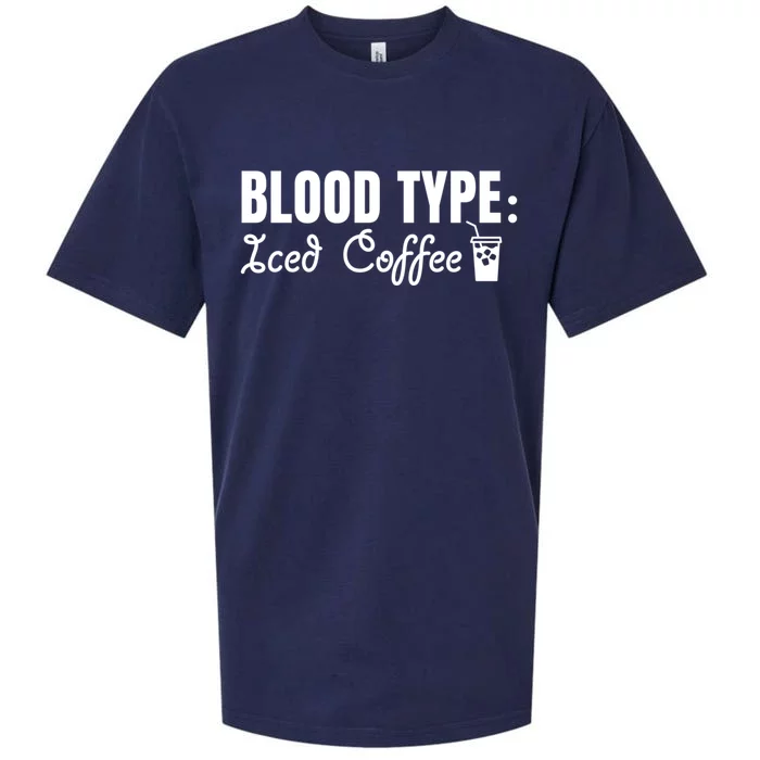 Iced Caffeine S Lovers Nurse Funny Iced Coffee Addict Gift Sueded Cloud Jersey T-Shirt