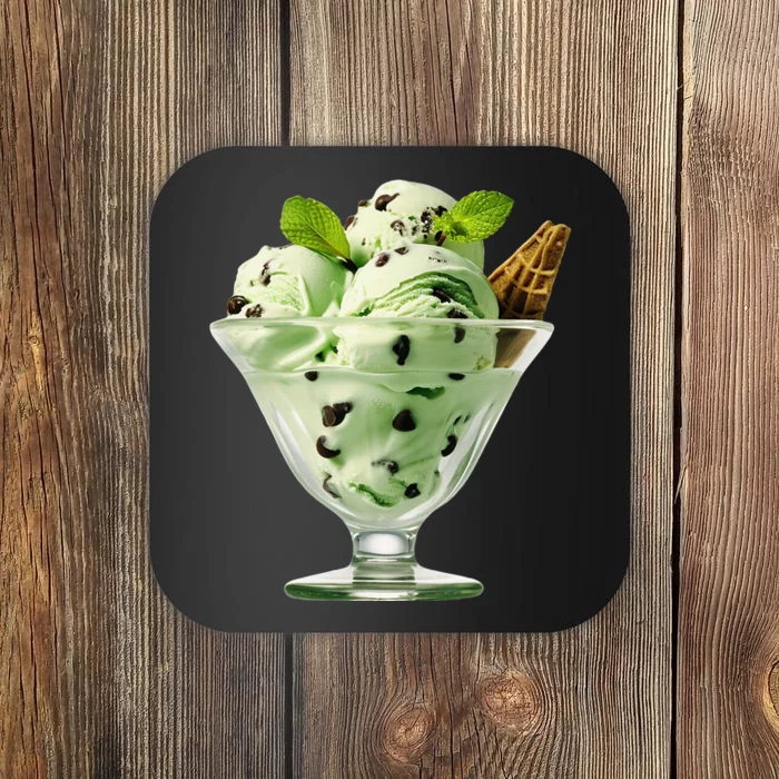 Ice Cream Softball & Baseball Coaster