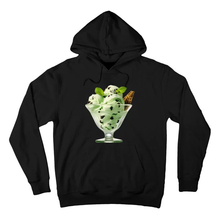 Ice Cream Softball & Baseball Tall Hoodie