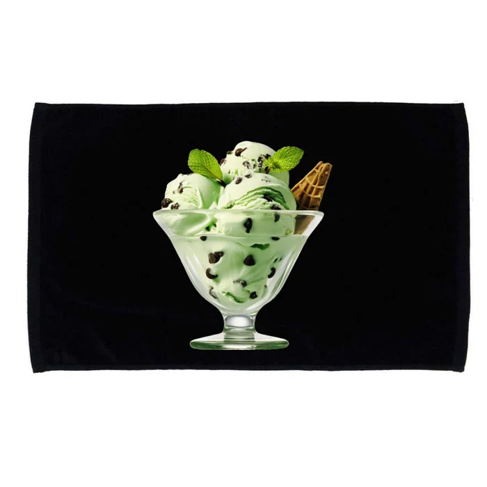 Ice Cream Softball & Baseball Microfiber Hand Towel