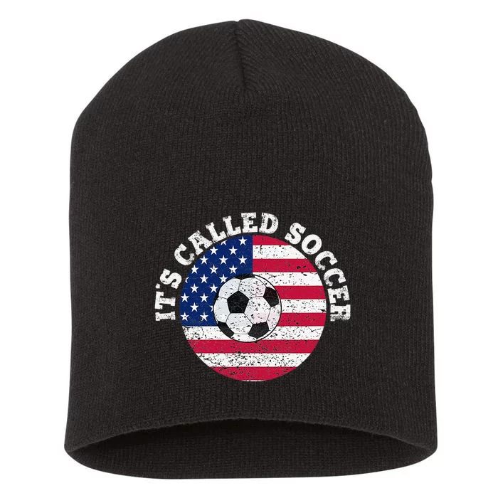 it's called soccer Short Acrylic Beanie