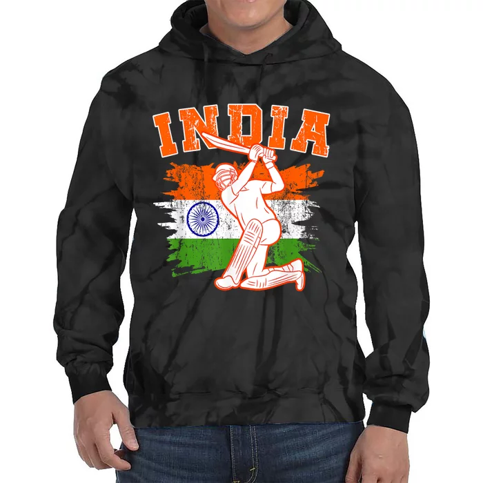 India Cricket Supporters Jersey | Indian Cricket Fans Tie Dye Hoodie