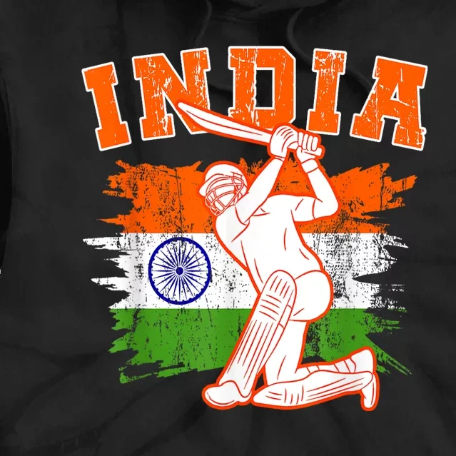 India Cricket Supporters Jersey | Indian Cricket Fans Tie Dye Hoodie