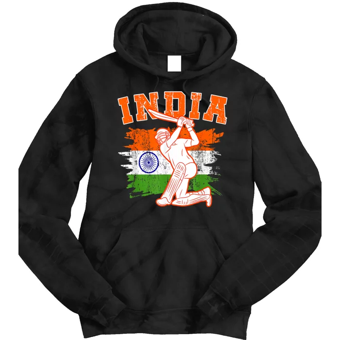 India Cricket Supporters Jersey | Indian Cricket Fans Tie Dye Hoodie