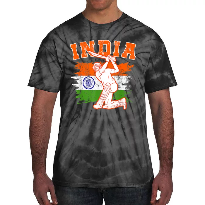 India Cricket Supporters Jersey | Indian Cricket Fans Tie-Dye T-Shirt