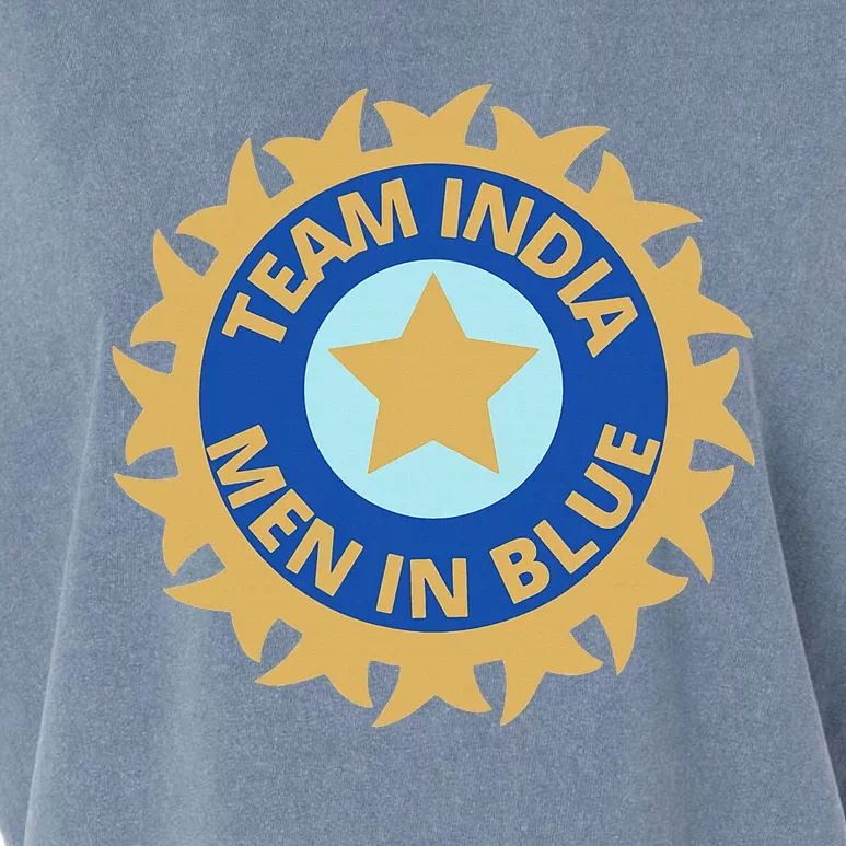 Indian Cricket Supporters India Cricket Fans Garment-Dyed Women's Muscle Tee