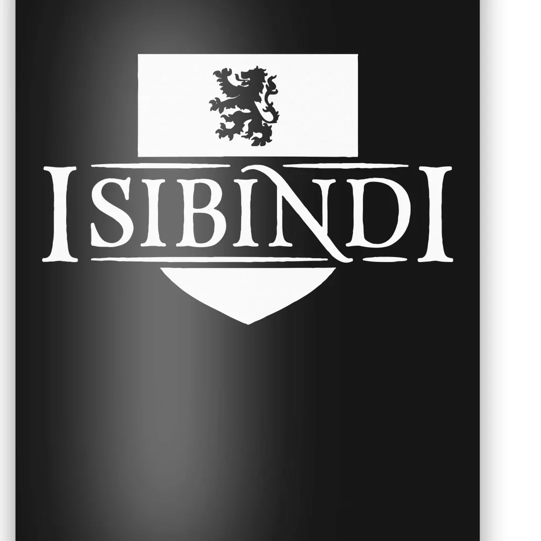 Isibindi Courage School Spirit Courageous Green Poster