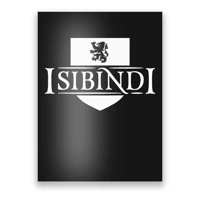 Isibindi Courage School Spirit Courageous Green Poster