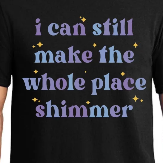 I Can Still Make The Whole Place Shimmer Retro Purple Pajama Set