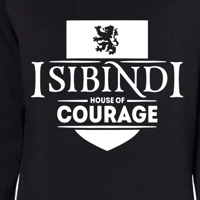 Isibindi Courage School Spirit Courageous Green Womens California Wash Sweatshirt