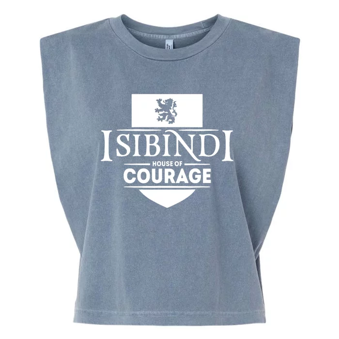 Isibindi Courage School Spirit Courageous Green Garment-Dyed Women's Muscle Tee