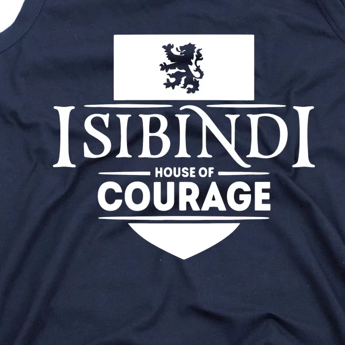 Isibindi Courage School Spirit Courageous Green Tank Top