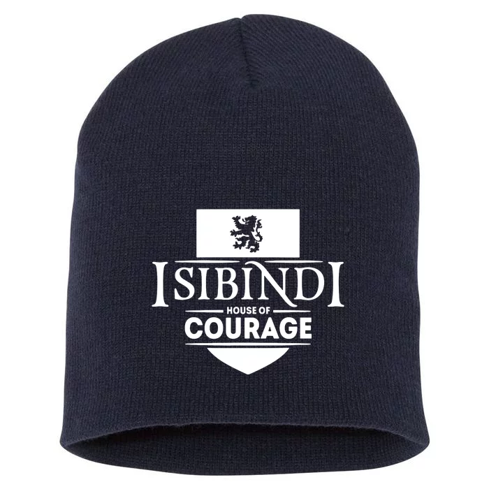 Isibindi Courage School Spirit Courageous Green Short Acrylic Beanie