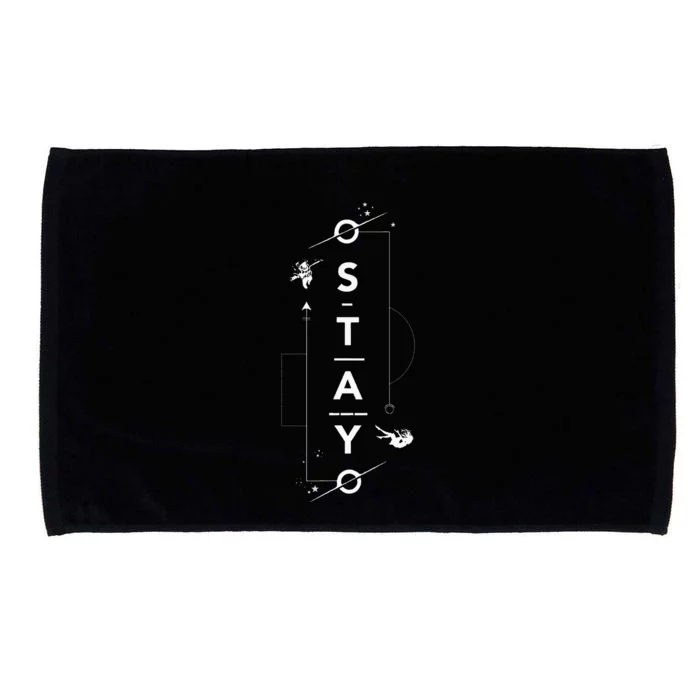 Interstellar Couple Stay Microfiber Hand Towel